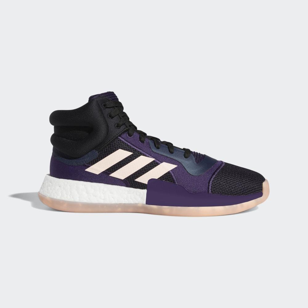 Adidasi Baschet Adidas Marquee Boost Barbati Romania - Bleumarin/Gri/Violet G27739